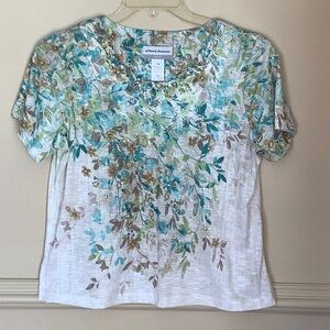 Alfred Dunner Women's Floral Top